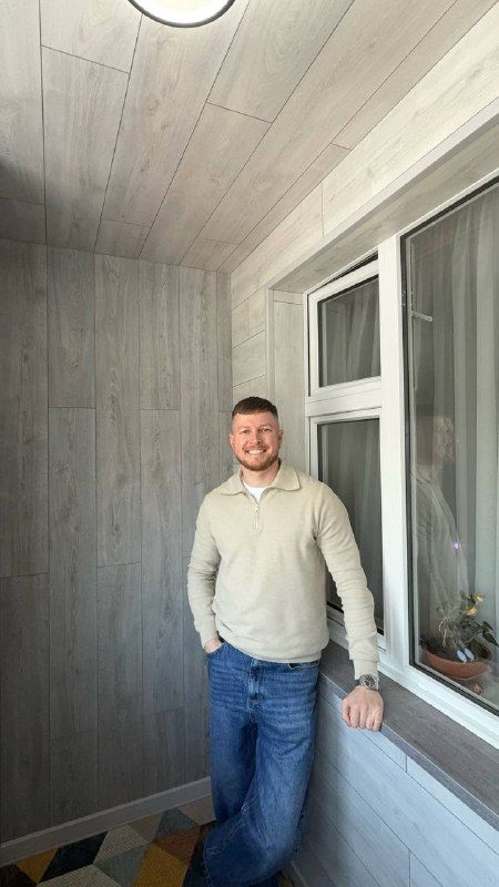 Евгений на готовом объекте: зона хранения на лоджии